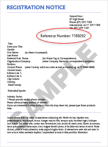 Example Notice